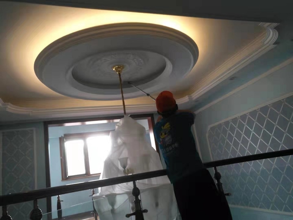客餐廳頂面滾筒全方位施工治理 客餐廳頂面滾筒全方位施工治理