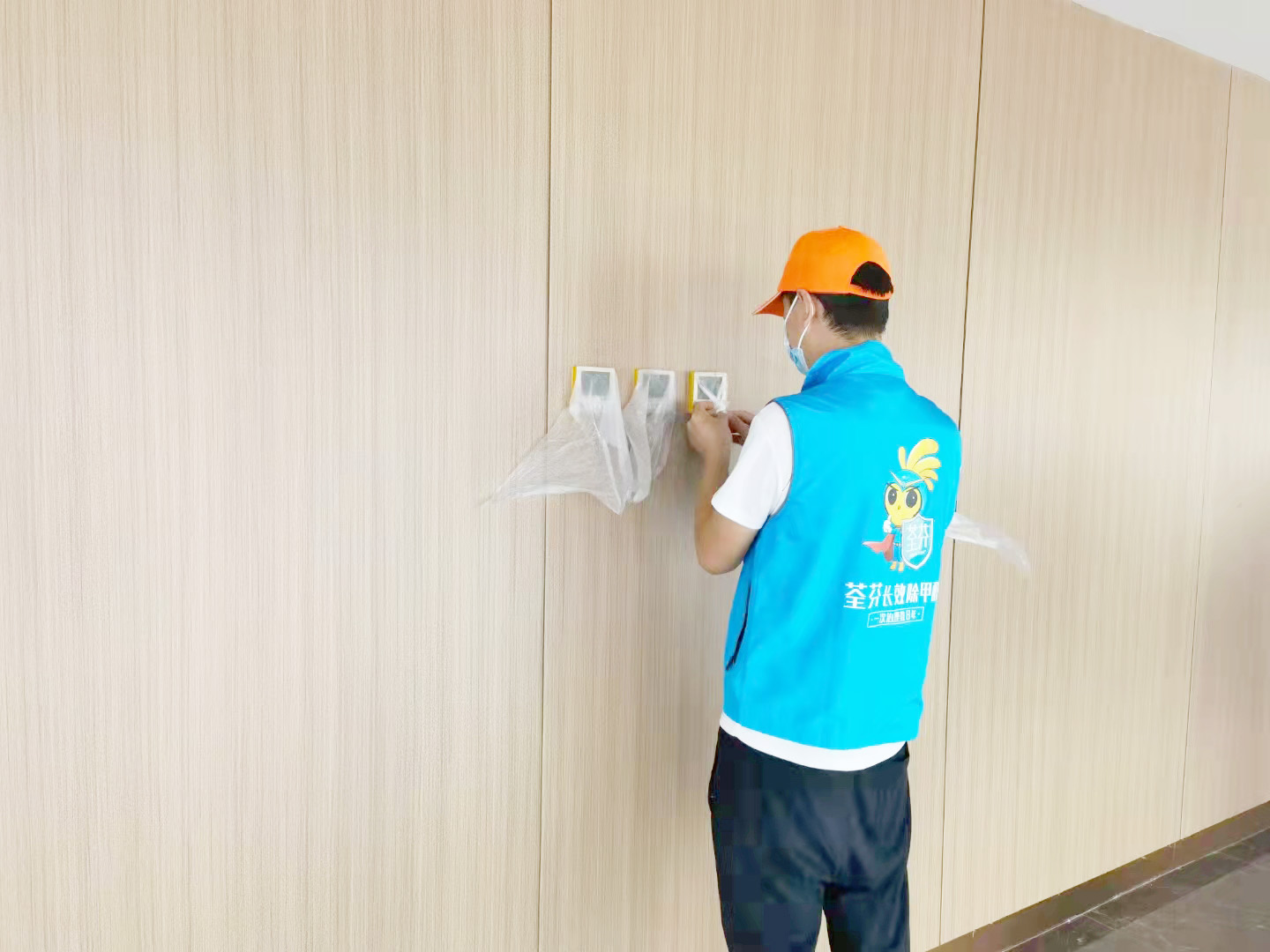 墻面開關(guān)插座成品保護